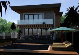 Вилла 4+1 в Кемере, Анталья, Турция №24364