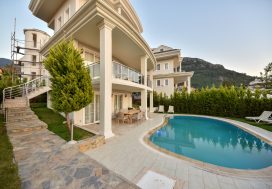 Вилла 5+1 в Олюденизе, Фетхие, Мугла, Турция №19990