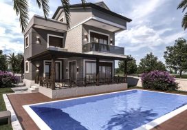 Вилла 3+1 в Белеке, Анталья, Турция №12125