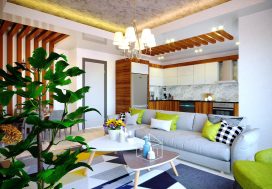 Квартира 2-х ком. в Кушадасы, Айдын, Турция №16236