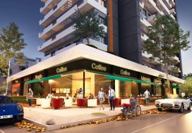 Квартира 1-х ком. в Измире, Турция №23621