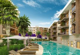 Квартира 2-х ком. в Кушадасы, Айдын, Турция №23329