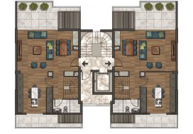 Пентхаус 2+1 в Коньяалты, Анталья, Турция №16357