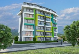 Квартира 3+1 Avsallar Green Life, Авсаллар, Аланья