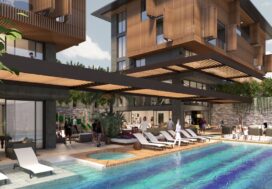 Квартира 2+1 Highlands Residence, Хасбахче, Аланья