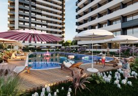 Квартира 1+1, ONIKS, Арачбахшиш, Мерсин