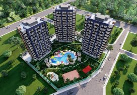 Квартира , 1+1, ILKEM BRILLIANT, Мезитли, Мерсин