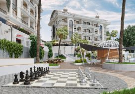 Садовый дуплекс , 2+1, MAGIC HILL , Тюрклер, Аланья