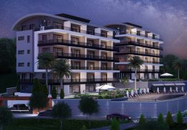 Садовый дуплекс , 2+1, SEA NATURE RESIDENCE, Каргыджак, Аланья