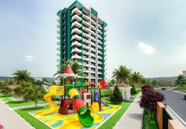 Квартира 1+1, EMERALD PREMIUM, Мезитли, Мерсин