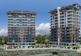 Квартира 5+1 в MIM TOWERS, Махмутлар, Аланья