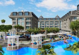 Квартира-пентхаус 2+1 Exodus Palace, Тюрклер, Аланья