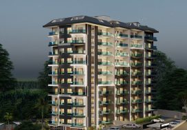 Дуплекс, 2+1 в PINE GARDEN, Авсаллар, Аланья