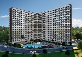 Квартира 2+1 в LEMON, Эрдемли, Мерсин