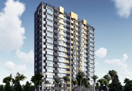 Квартира 1+1 в EMERALD GOLD , Тэдже, Мерсин