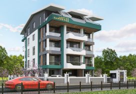 Дуплекс 2+1 в Loft Garden II , Пазарджи, Газипаша