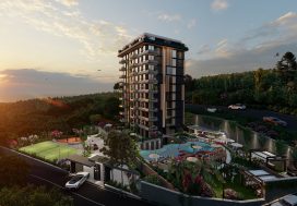 Квартира 2+1 в NOVA ART, Кестель, Аланья