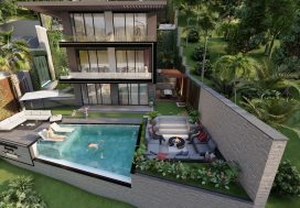 Вилла, 4+1 в NOVA HILLS HOUSES TEPE, Тепе, Аланья