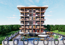 Дуплекс 2+1 в FLORENCE BOUTIQUE, Паяллар, Аланья