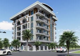 Квартира 1+1 в FLORENCE, Махмутлар, Аланья