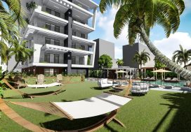 Дуплекс 2+1 в NOVIS BEACH, Кестель, Аланья