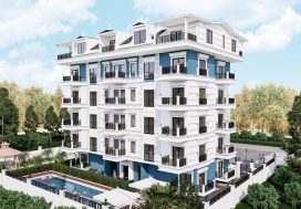 Дуплекс 4+1 в PARK ROSA CANINA, Пазарджи, Газипаша