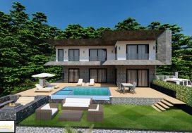 Вилла 3+1, VILLA MARINA, Динек, Аланья