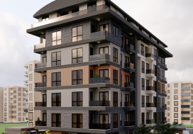 Квартира 1+1 в NOVIS SYNERGY, Аланья, центр