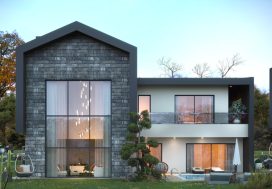 Вилла 4+1 в Safe City, Дошемеалты, Анталья