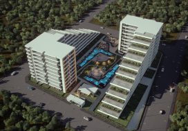 Квартира 2+1 в Cross Twins, Алтынташ, Анталья