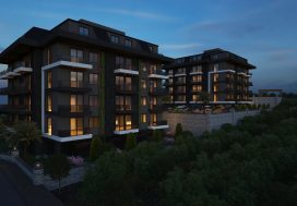 Квартира 1+1 в SEA VIEW, Конаклы, Аланья