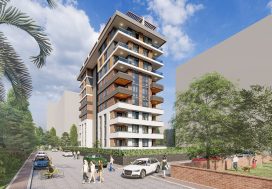 Дуплекс 2+1 в Cozy Town, Махмутлар, Аланья