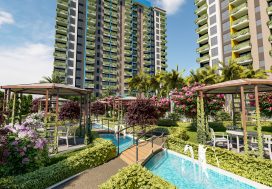 Квартира 3+1 в Royal Premium, Чешмели, Мерсин