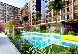 Квартира 1+0 в ILKEM RIO, Турция, Мерсин