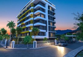 Дуплекс 2+1 в FAME GAZIPAŞA, Пазарджи, Газипаша