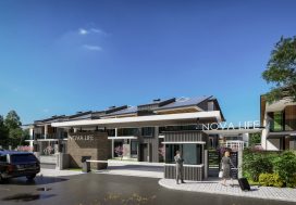 Квартира с садом 2+1 в Nova Life, Сиде, Манавгат