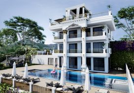 Вилла 4+1 в MIA VILLAS, Тепе, Аланья