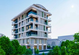 Дуплекс 3+1 в LORDS URBAN, Оба, Аланья