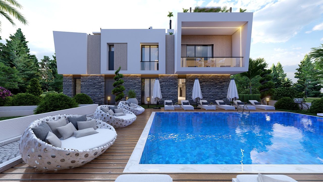 Alsancak'ta geniş çatı teraslı dubleks 2+1 daire (70 m2) » Haspo