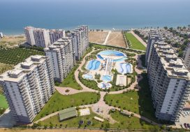 Квартира 3+1 в Liparis Sunflowers 1, Чешмели, Мерсин