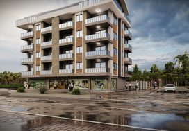 Квартира 1+1 в AS HOME, Авсаллар, Аланья