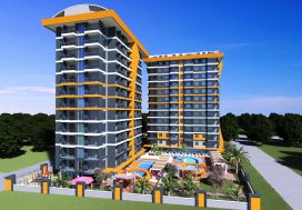 Пентхаус 2+1 в Novita Deluxe Residence, Махмутлар, Аланья