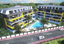 Квартира 2+1 в Botanic Garden 2, Кестель, Аланья