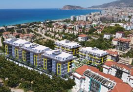 Квартира 1+1 в Botanic Garden, Кестель, Аланья