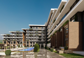 Квартира 2+1 в MAY VISION, Алтынташ, Анталья