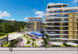 Квартира 2+1 в Jasmine Port Suites, Паяллар, Аланья