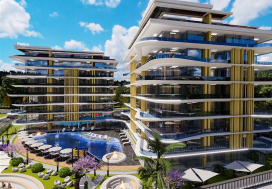 Квартира 2+1 в Jasmine Port Palace, Паяллар, Аланья