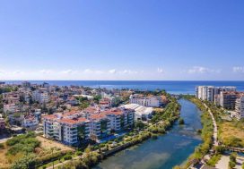 Квартира-дуплекс 4+1 Toprak River, Кестель, Аланья