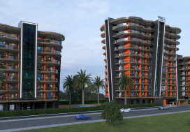 Квартира 2+1 в Sahin Perla, Махмутлар, Алания