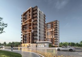 Квартира 3+1 в Prime City 1, Эрдемли, Мерсин